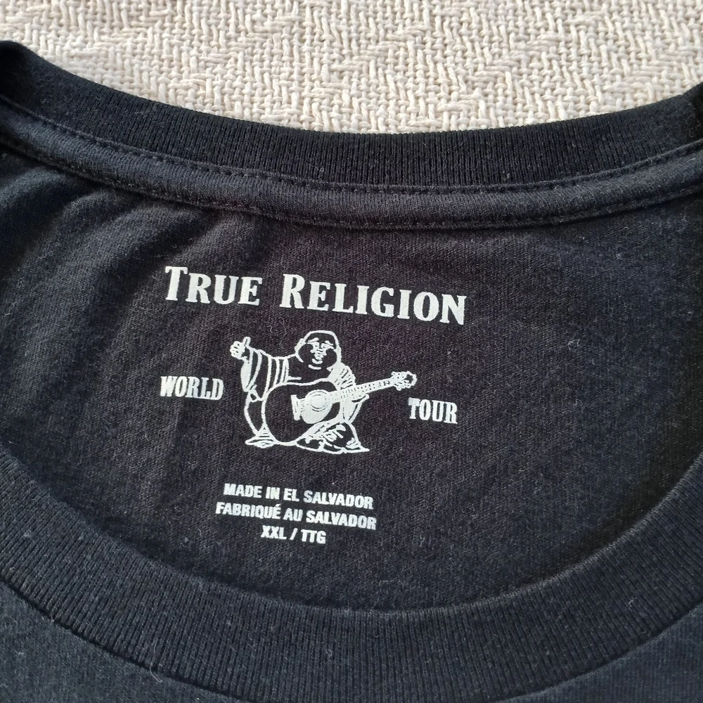 true religion ♡ new craft short sleeve shirt mens xxl y2k streetwear hiphop